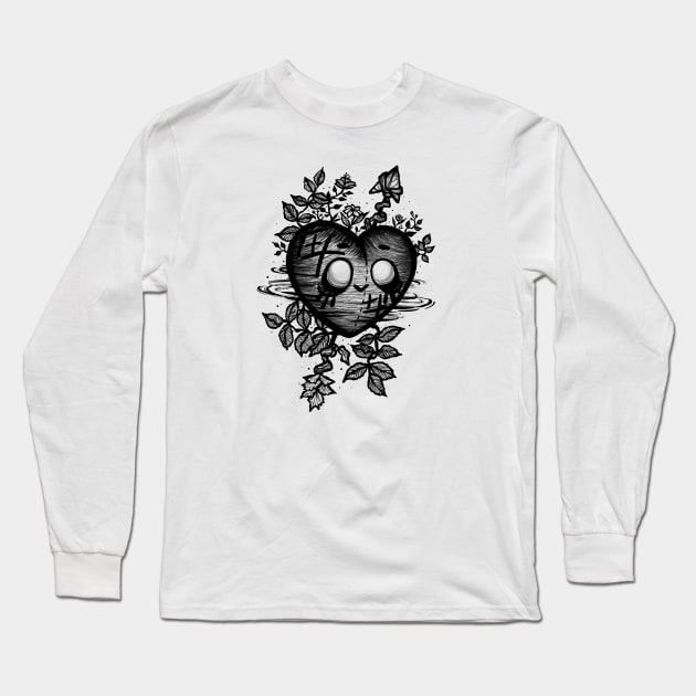 My Strong Heart Long Sleeve T-Shirt by Paula Tamashiro